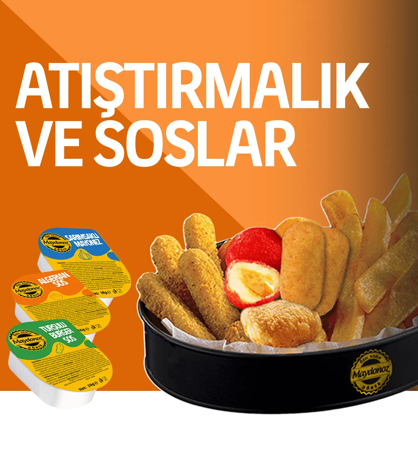 Maydonoz Döner Atıştırmalık ve Soslar